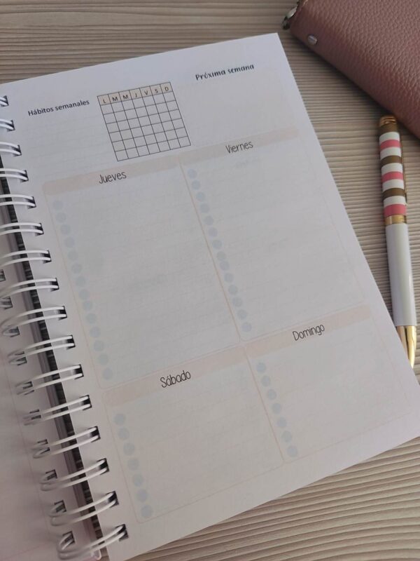 Agenda Atrapa Sueños Rosado - Imagen 7